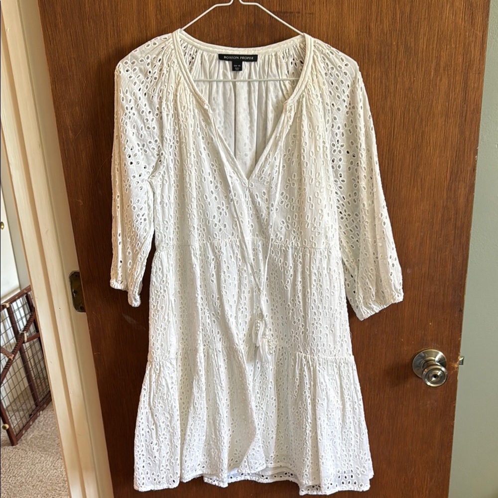 Boston Proper lace dress